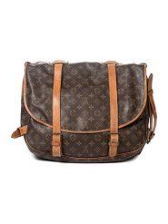 Louis Vuitton Torebka w kolorze brązowym - 35 x 26 x 22 cm rozmiar: onesize. Brązowe torby na ramię Louis Vuitton, bez wzorów, z materiału, na ramię, bez dodatków. Za 3,601.99 zł.