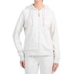 Bluza damska 4F z kapturem, regular fit. Szare bluzy 4f, xl, bez wzorów, z bawełny, z kapturem. Za 120.99 zł.
