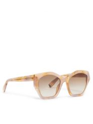 Furla Okulary przeciwsłoneczne Sunglasses WD00130 BX3773 O9100 Beżowy. Brązowe okulary przeciwsłoneczne Furla, bez wzorów, z tworzywa sztucznego. Za 549.99 zł.