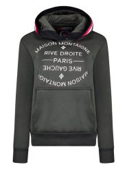 Maison Montaigne Bluza "Fricemai" w kolorze antracytowym rozmiar: XL. Czarne bluzy Maison Montaigne, xl, bez wzorów, z kapturem. Za 96.60 zł.