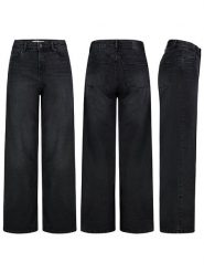 Sublevel Dżinsy - Comfort fit - w kolorze granatowym rozmiar: M. Niebieskie jeansy Sublevel, m, z aplikacjami, z podwyższonym stanem. Za 158.47 zł.