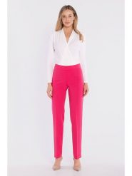 Stylove Spodnie w kolorze różowym rozmiar: S. Różowe spodnie materiałowe Stylove, na co dzień, s, bez wzorów, z materiału. Za 219.99 zł.