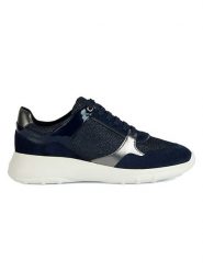 Geox Sneakersy "Dalleniee" w kolorze granatowym rozmiar: 36. Niebieskie trampki Geox, bez wzorów, z gumy, bez zapięcia. Za 162.49 zł.