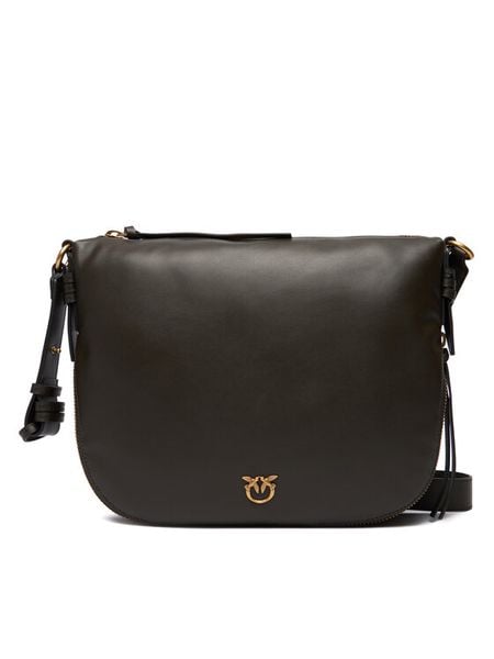 PINKO Torebka Hobo Zip Around Classic Ai 25-26 PLTT 105113 A0QO Zielony. Zielone torebki klasyczne Pinko, bez wzorów, ze skóry, bez dodatków. Za 1,649.00 zł.