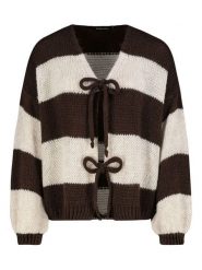 Sublevel Kardigan w kolorze brązowo-beżowym rozmiar: S/M. Brązowe kardigany Sublevel, m, bez wzorów. Za 108.99 zł.