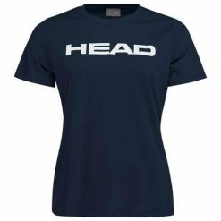 Koszulka sportowa damska Head Club 22 Lucy. Niebieskie koszulki sportowe Head, bez wzorów, z poliesteru, bez ramiączek. Za 192.00 zł.