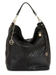 Mia Tomazzi Skórzana torebka "Belinzaghi" w kolorze czarnym - 42 x 38 x 17 cm rozmiar: onesize. Czarne torby na ramię Mia Tomazzi, bez wzorów, z materiału, na ramię, bez dodatków. Za 426.99 zł.