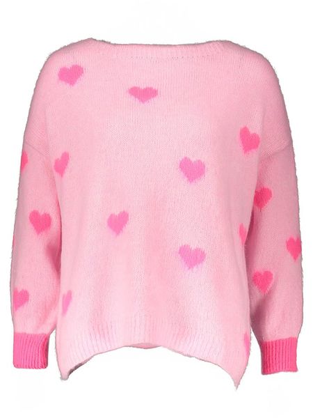 Miss goodlife Sweter w kolorze różowym rozmiar: M. Różowe swetry miss goodlife, m, bez wzorów, z wełny, bez ramiączek. Za 157.35 zł.