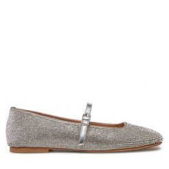 Baleriny Steve Madden. Szare baleriny Steve Madden, bez wzorów, bez obcasa. Za 279.99 zł.