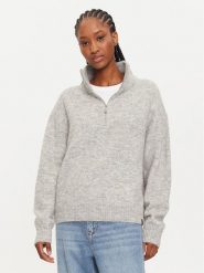 Calvin Klein Jeans Sweter J20J224238 Szary Regular Fit. Szare swetry Calvin Klein Jeans, m, bez wzorów, z jeansu, bez ramiączek. Za 369.99 zł.
