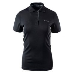 Damska Koszulka Polo Lady Site. Czarne koszulki sportowe Hi-tec, bez wzorów, bez ramiączek. Za 54.99 zł.