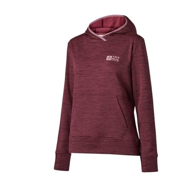Ternua Toslow W bluza z kapturem bordowa. Czerwone bluzy TERNUA, m, bez wzorów, z materiału, z kapturem. Za 389.90 zł.