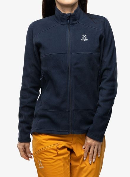 Bluza rozpinana damska Haglofs Buteo Mid Jacket. Niebieskie bluzy Haglöfs, m, bez wzorów, z materiału, bez kaptura. Za 366.70 zł.
