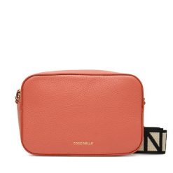 Torebka Coccinelle. Pomarańczowe listonoszki Coccinelle, bez wzorów, bez dodatków. Za 799.99 zł.