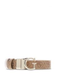 Guess Pasek BW9456 P6325 Brązowy. Brązowe paski Guess, z aplikacjami, ze skóry. Za 194.99 zł.