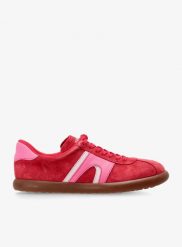 Buty outdoor damskie Camper Pelotas Soller. Czerwone trekkingi Camper, z gumy, outdoorowe. Za 533.49 zł.