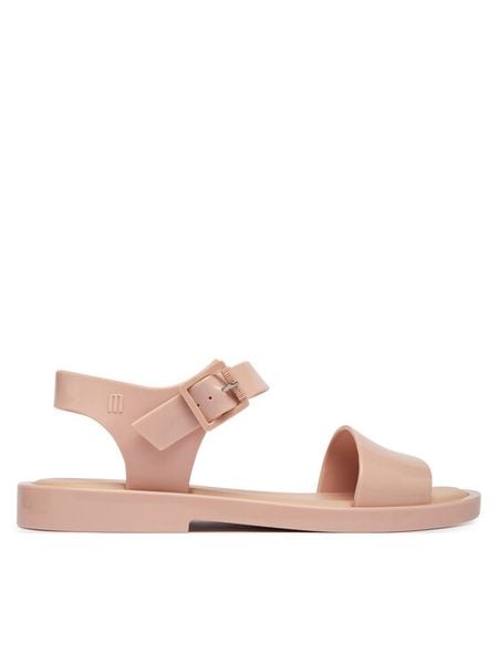Melissa Sandały Mar Sandal II Ad 33815 Różowy. Czerwone sandały Melissa, bez wzorów, z tworzywa sztucznego, bez obcasa, na płaskiej podeszwie, bez zapięcia. Za 185.99 zł.