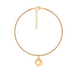 Bransoletka Łańcuch No.12 z zawieszką Snake, pozłacana. Żółte bransoletki Lilou, pozłacane. Za 188.00 zł.