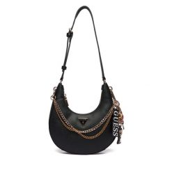 Torebka Guess. Czarne torebki klasyczne Guess, z aplikacjami, bez dodatków. Za 589.99 zł.