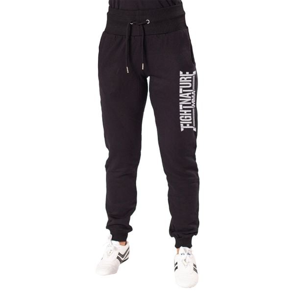 Damskie spodnie dresowe Danrho Fightnature. Czarne spodnie dresowe DANRHO, bez wzorów, z dresówki. Za 279.50 zł.