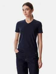 Beverly Hills Polo Club T-Shirt W126-BHLTS-1029-19X Granatowy Regular Fit. Niebieskie t-shirty Beverly Hills Polo Club, s, bez wzorów, z bawełny, bez kołnierzyka, bez ramiączek. Za 79.99 zł.