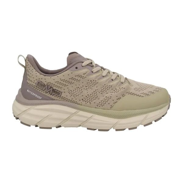 Damskie buty do chodzenia CMP Rahmsy Wp. Brązowe trekkingi CMP, z tkaniny, trekkingowe. Za 292.00 zł.