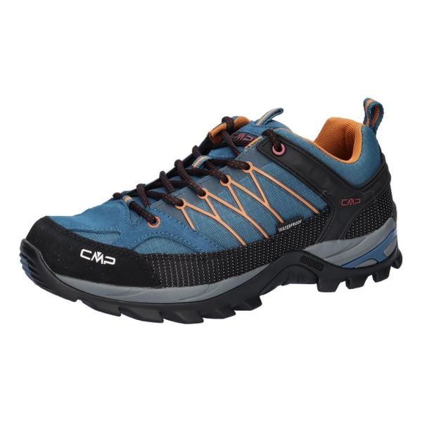 Buty trekkingowe CMP Rigel Low WP. Czarne trekkingi CMP, z meshu, trekkingowe. Za 366.99 zł.