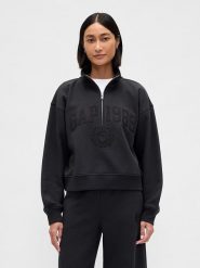 GAP Bluza w kolorze czarnym rozmiar: S. Czarne bluzy GAP, s, bez wzorów, bez kaptura. Za 132.98 zł.