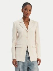 Patrizia Pepe Marynarka 8S0559/A6F5-W409 Écru Regular Fit. Marynarki i żakiety Patrizia Pepe, s, bez wzorów, z syntetyku. Za 1,859.00 zł.