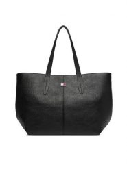 Tommy Jeans Torebka Tjw Slouchy City Tote AW0AW18789 Czarny. Czarne shopper Tommy Jeans, bez wzorów, z jeansu, bez dodatków. Za 529.99 zł.