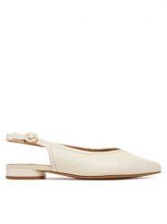 Lasocki Baleriny WYL4048-3Z Écru. Baleriny Lasocki, bez wzorów, ze skóry, bez obcasa. Za 179.99 zł.