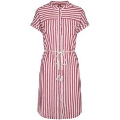 Damska sukienka pętelkowa Nesha czerwona. Białe sukienki ZSPORT, na lato, s, bez wzorów, sportowe, bez kołnierzyka, bez ramiączek, sportowe. Za 203.99 zł.