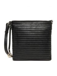 Lasocki Torebka CEO-LSK-K-022-06 Czarny. Czarne listonoszki Lasocki, bez wzorów, z materiału, bez dodatków. Za 179.99 zł.