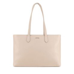 Torebka Lasocki. Brązowe shopper Lasocki, bez wzorów, bez dodatków. Za 149.99 zł.