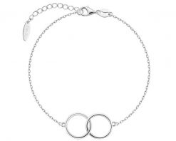 Bransoletka srebrna - koła. Szare bransoletki Apart, srebrne. Za 139.00 zł.