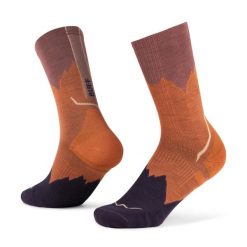 Skarpetki Buff MERINO LIGHTWEIGHT CREW SOCK LWC3. Brązowe skarpety Buff, bez wzorów, z elastanu. Za 109.99 zł.