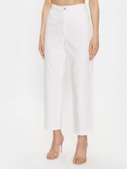 Patrizia Pepe Jeansy 2P1535/D045-W146 Biały Regular Fit. Białe jeansy Patrizia Pepe, bez wzorów. Za 749.99 zł.