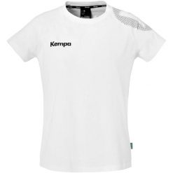 Koszulka damska Kempa Core 26. Białe koszulki sportowe Kempa, bez wzorów, bez ramiączek, do piłki nożnej. Za 152.50 zł.