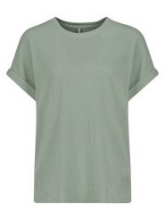 Sublevel Bluzka w kolorze khaki rozmiar: L. Brązowe bluzki Sublevel, l, bez wzorów, bez kołnierzyka, bez ramiączek. Za 43.99 zł.