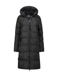 Canadian Peak Płaszcz zimowy "Aprileak" w kolorze czarnym rozmiar: L. Czarne płaszcze Canadian Peak, na zimę, l, bez wzorów, z puchu, bez kaptura. Za 230.59 zł.