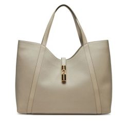 Torebka Furla. Brązowe shopper Furla, bez wzorów, bez dodatków. Za 1,169.00 zł.