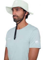 Mammut Kapelusz w kolorze zielonym rozmiar: L. Zielone kapelusze Mammut, bez wzorów. Za 99.45 zł.