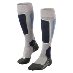 Skarpetki Falke Sk6 Pro. Niebieskie skarpety Falke, bez wzorów, z bawełny. Za 221.50 zł.