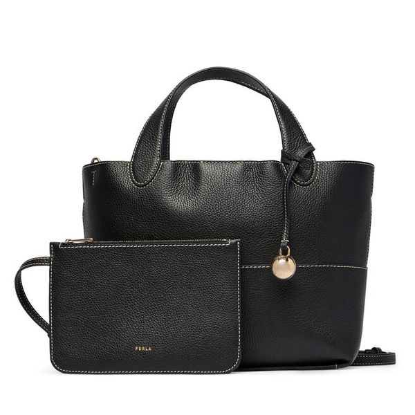 Torebka Furla. Czarne torebki klasyczne Furla, bez wzorów, bez dodatków. Za 1,659.00 zł.