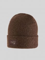 4F Czapka zimowa damska - brązowa Uniwersalny. Brązowe czapki 4f, bez wzorów, z dzianiny. Za 49.99 zł.