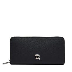 Portfel KARL LAGERFELD. Czarne portfele KARL LAGERFELD, bez wzorów. Za 549.99 zł.