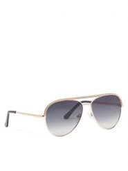 Guess Okulary przeciwsłoneczne GU00271 Szary. Szare okulary przeciwsłoneczne Guess, z aplikacjami. Za 659.99 zł.