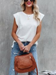 LA Angels Koszulka w kolorze białym rozmiar: M. Białe bluzki LA Angels, m, bez wzorów, bez kołnierzyka, bez ramiączek. Za 123.25 zł.