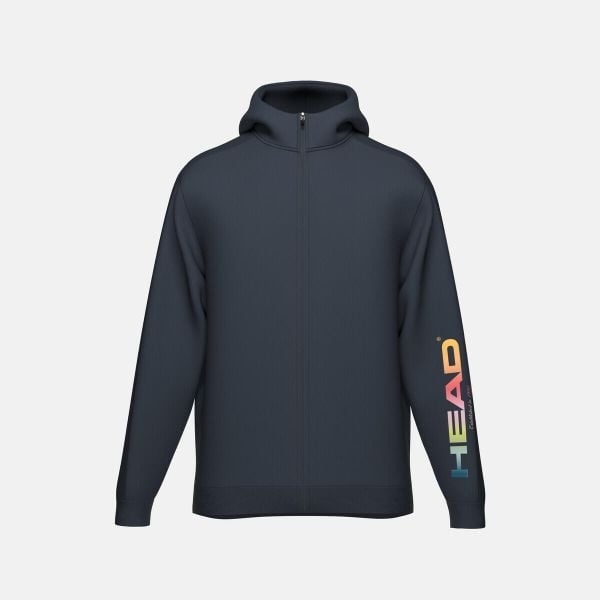 RALLY Junior Bluza na Zamek. Niebieskie bluzy Head, m, bez wzorów, z bawełny, bez kaptura. Za 195.00 zł.