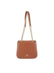 Beverly Hills Polo Club Torba BHPC-B-010-06 Brązowy. Brązowe listonoszki Beverly Hills Polo Club, bez wzorów, z materiału, bez dodatków. Za 169.99 zł.